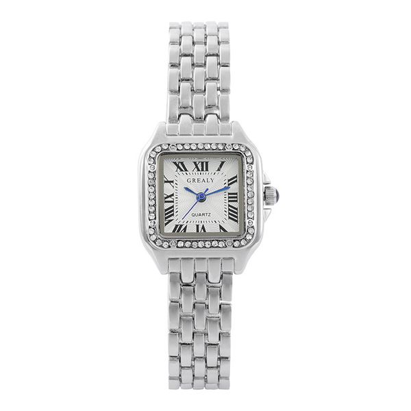 fashion watch, women's designer watch, student quartz square diamond watch, exquisite and elegant gift, stainless steel strap hand, Slivery;brown
fashion watch, women's designer watch, student quartz square diamond watch, exquisite and elegant gift, stainless steel strap hand, Slivery;brown