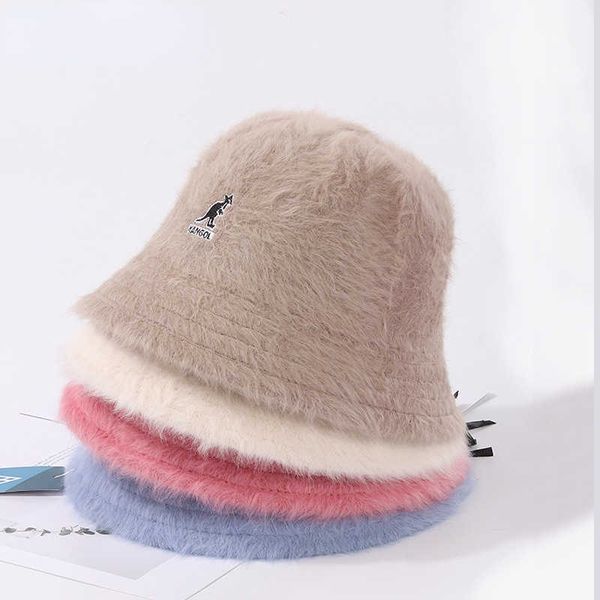 wide brim hats kangol % rabbit hair korea version solid color bucket hat winter popular candy fisherman's soft warm basin cap aa230529, Blue;gray
wide brim hats kangol % rabbit hair korea version solid color bucket hat winter popular candy fisherman's soft warm basin cap aa230529, Blue;gray