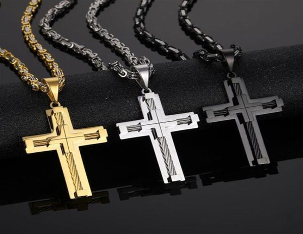 cross gold chain necklace pendant for mens male stainless steel jewelry woman039s accesories whole260p4415763, Silver
cross gold chain necklace pendant for mens male stainless steel jewelry woman039s accesories whole260p4415763, Silver
