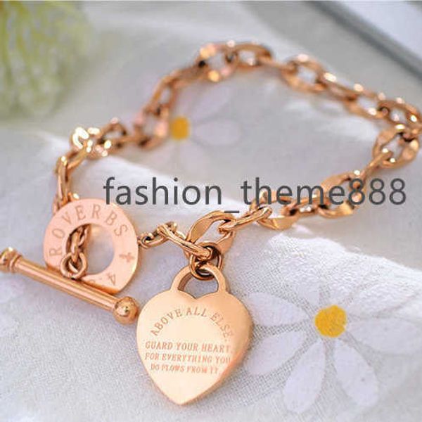 fashion love jewelry women charm bracelet rose gold stainless steel bangles silver love heart bracelets for birthday gift, Golden;silver
fashion love jewelry women charm bracelet rose gold stainless steel bangles silver love heart bracelets for birthday gift, Golden;silver