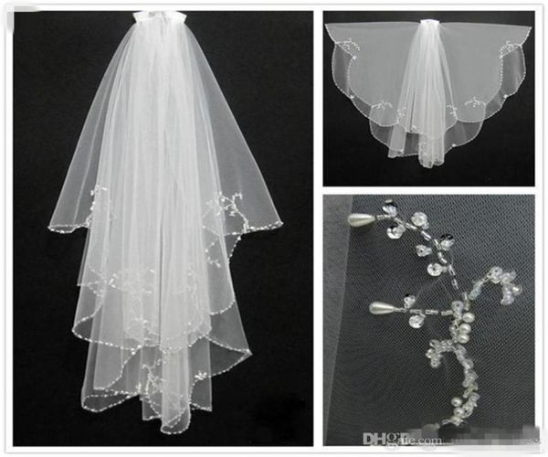whole beaded bridal veils two layers tulle elbow length beaded edge wedding veils for wedding fast in stock1391086, Black
whole beaded bridal veils two layers tulle elbow length beaded edge wedding veils for wedding fast in stock1391086, Black