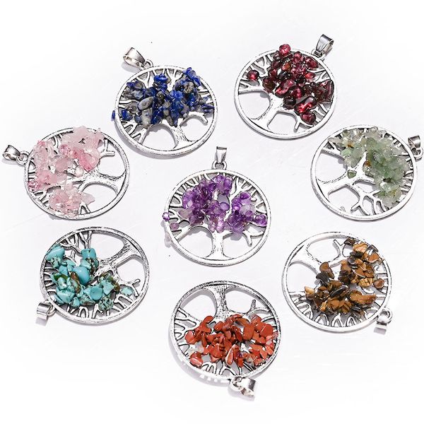 natural chip stone tiger eye amethyst quartz healing crystal tree of life pendants for diy jewelry making necklace, Bronze;silver
natural chip stone tiger eye amethyst quartz healing crystal tree of life pendants for diy jewelry making necklace, Bronze;silver