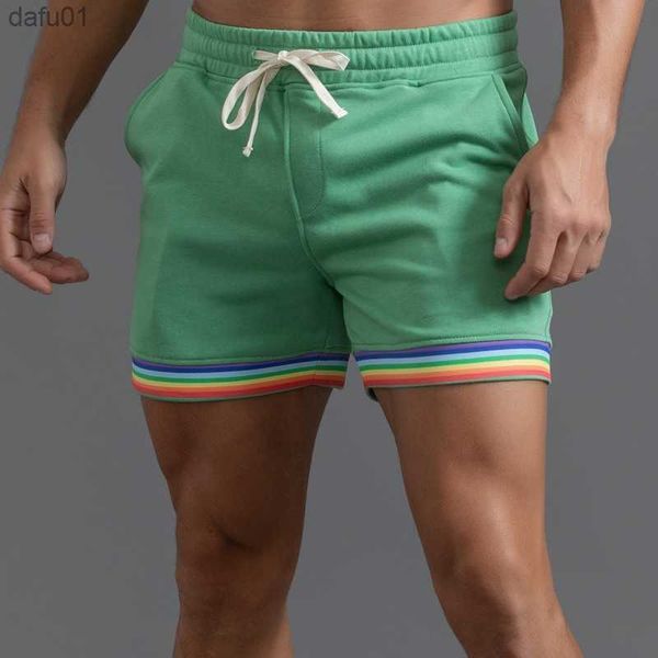 men's shorts colorful rainbow man home shorts fashion sport gay l230520, White;black
men's shorts colorful rainbow man home shorts fashion sport gay l230520, White;black