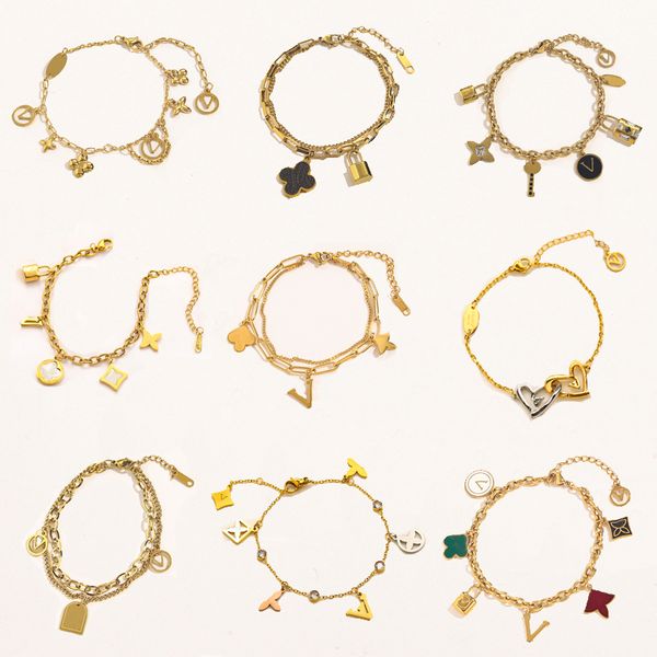 classic designer bracelets for women titanium fashion charm bracelet luxury jewelry lady link chain pendants channel bracelet, Golden;silver
classic designer bracelets for women titanium fashion charm bracelet luxury jewelry lady link chain pendants channel bracelet, Golden;silver