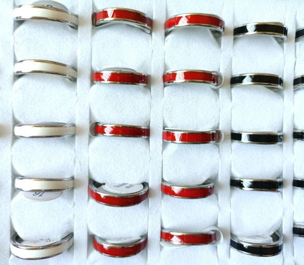 100pcs men women 4mm charm elegant ring classic stainless steel rings mix enamel comforable bithday gift party favor4190193, Silver
100pcs men women 4mm charm elegant ring classic stainless steel rings mix enamel comforable bithday gift party favor4190193, Silver