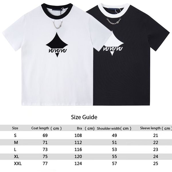 23ss designer celebrity, men's t-shirt printed font round-neck short-sleeved, black and white fashion t-shirt, White;black
23ss designer celebrity, men's t-shirt printed font round-neck short-sleeved, black and white fashion t-shirt, White;black