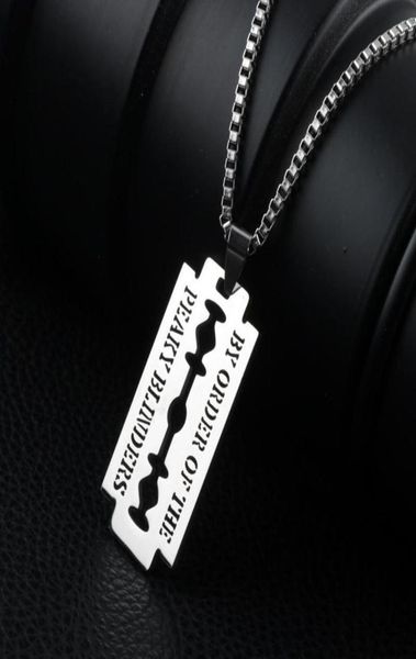 pendant necklaces punk hip hop stainless steel neck chains for men women razor blade necklace rock collares male streetwear cool j9556467, Silver
pendant necklaces punk hip hop stainless steel neck chains for men women razor blade necklace rock collares male streetwear cool j9556467, Silver