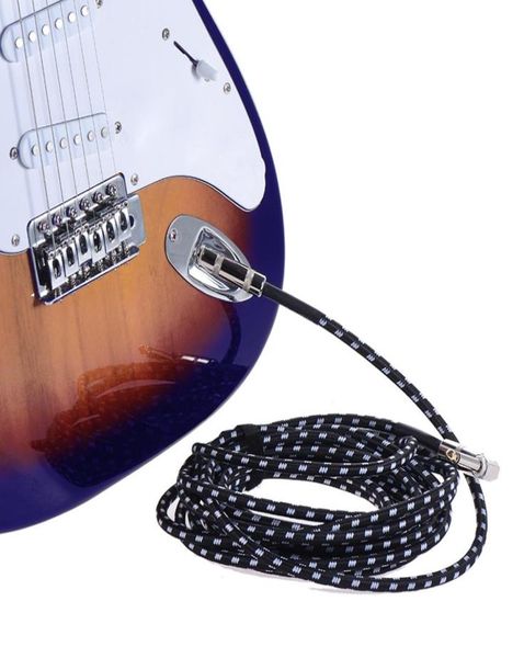 3 meters 10 feet electric guitar cable bass musical instrument cable cord 14 inch straight to right angle plug black9825987
3 meters 10 feet electric guitar cable bass musical instrument cable cord 14 inch straight to right angle plug black9825987