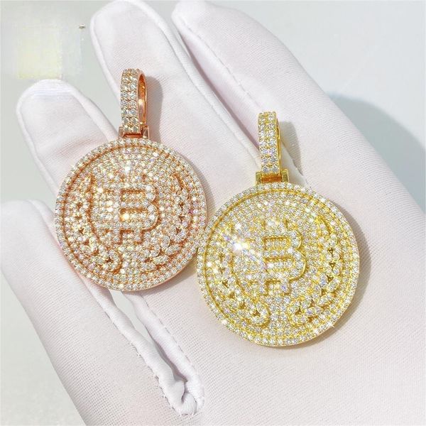 bitcoin hip hop mosan diamond pendant 925 silver mosan pendant can pass through single stone tennis ball
bitcoin hip hop mosan diamond pendant 925 silver mosan pendant can pass through single stone tennis ball