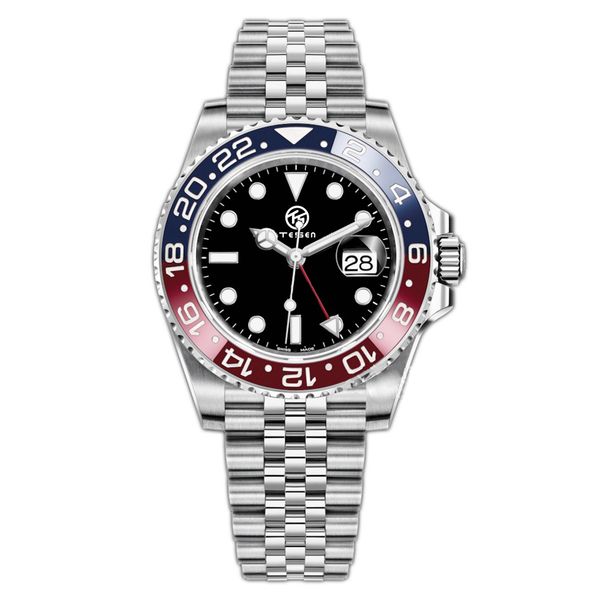 clean factory watch men sports 40mm watch red and blue pepsi gmt aual time zone eta 2836 3186 3285 automatic ceramic diving batman sprite 90, Slivery;golden
clean factory watch men sports 40mm watch red and blue pepsi gmt aual time zone eta 2836 3186 3285 automatic ceramic diving batman sprite 90, Slivery;golden