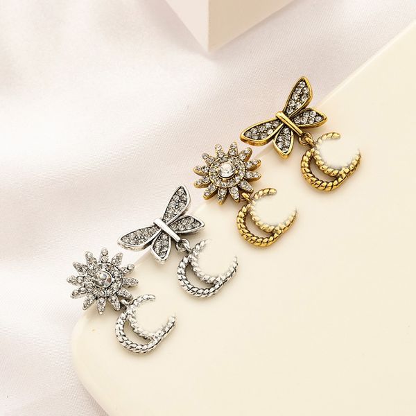18k gold plated women stud earrings designer brand stainless steel stamps earrings crystal letters fashion couple accessories design gift we, Golden;silver
18k gold plated women stud earrings designer brand stainless steel stamps earrings crystal letters fashion couple accessories design gift we, Golden;silver