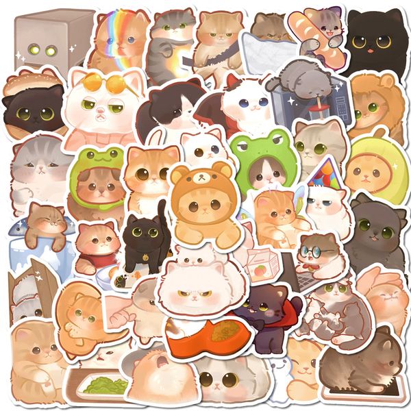 50pcs cute meme animal cat car stickers skateboard guitar suitcase er motorcycle classic toy decal funny sticker to diy lappc water bottles
50pcs cute meme animal cat car stickers skateboard guitar suitcase er motorcycle classic toy decal funny sticker to diy lappc water bottles