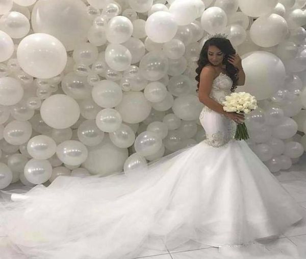 gorgeous sweetheart strapless mermaid wedding dresses arabic dubai fitted lace applique bridal gowns church court train wedding go5461603, White
gorgeous sweetheart strapless mermaid wedding dresses arabic dubai fitted lace applique bridal gowns church court train wedding go5461603, White