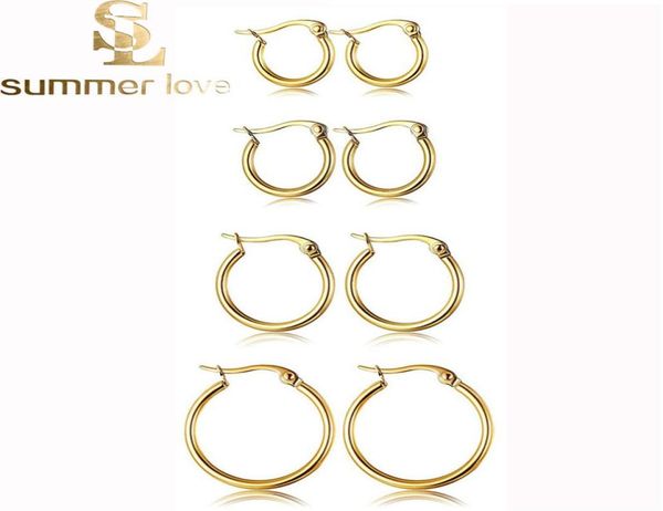 new fashion 316l stainless steel big hoop earrings for cartilage women gold silver small circle round earrings jewelry whole7453850, Golden;silver
new fashion 316l stainless steel big hoop earrings for cartilage women gold silver small circle round earrings jewelry whole7453850, Golden;silver