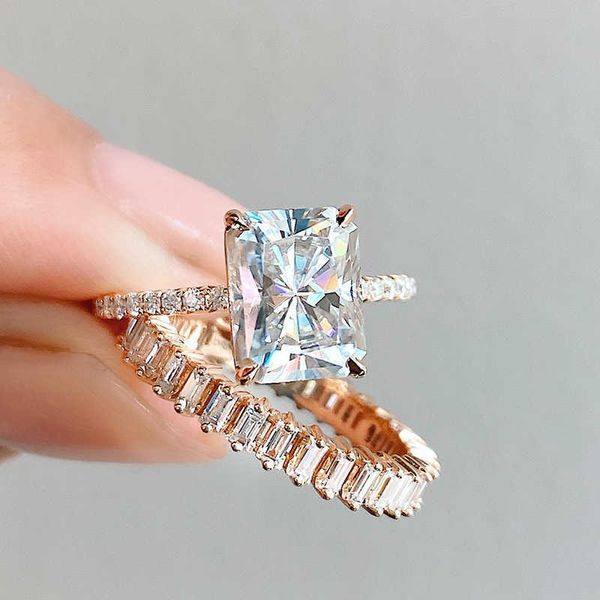 band rings huitan gorgeous rose gold color wedding rings for women full paved crystal cz temperament female accessories fashion set jewelry, Silver
band rings huitan gorgeous rose gold color wedding rings for women full paved crystal cz temperament female accessories fashion set jewelry, Silver