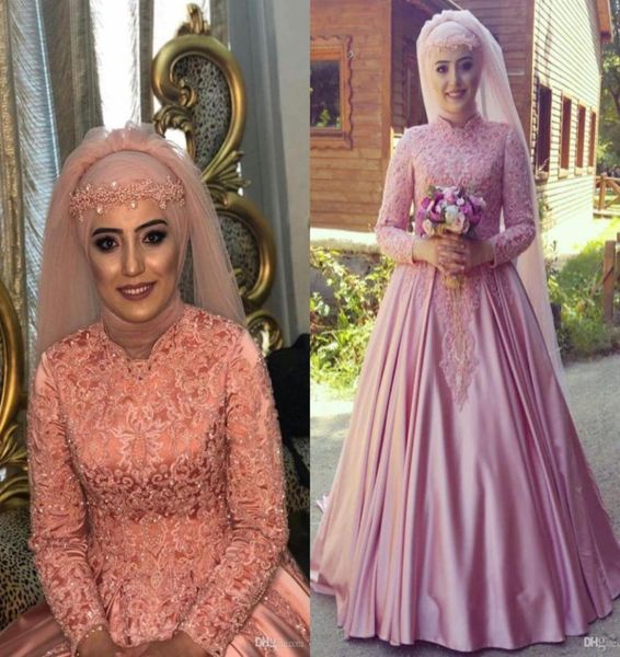 pink arabic muslim wedding dresses 2021 lace beaded vintage long sleeve high neck hijab princess bridal church gown3658693, White
pink arabic muslim wedding dresses 2021 lace beaded vintage long sleeve high neck hijab princess bridal church gown3658693, White