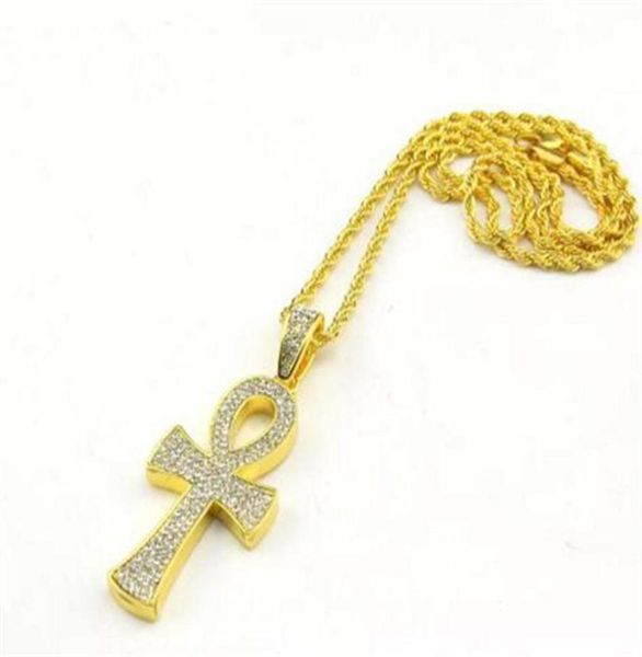 18k gold plated hip hop cross pendant necklace charm chain for men and women trendy holiday accessories234i4522672, Silver
18k gold plated hip hop cross pendant necklace charm chain for men and women trendy holiday accessories234i4522672, Silver