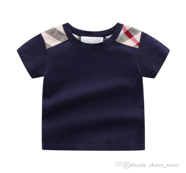 summer boys girls cotton designer tshirt fashion toddler casual plaid halfsleeved tee shirt children kids thin boutique clot8373813, Blue
summer boys girls cotton designer tshirt fashion toddler casual plaid halfsleeved tee shirt children kids thin boutique clot8373813, Blue