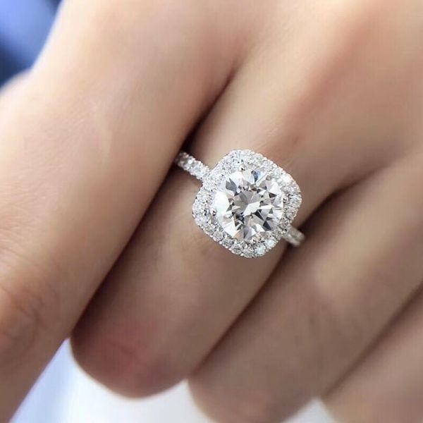 2023 handmade wedding rings luxury jewelry 925 sterling silver fill round cut 5a cubic zircon cz diamond gemstones promise women bridal ring, Slivery;golden
2023 handmade wedding rings luxury jewelry 925 sterling silver fill round cut 5a cubic zircon cz diamond gemstones promise women bridal ring, Slivery;golden