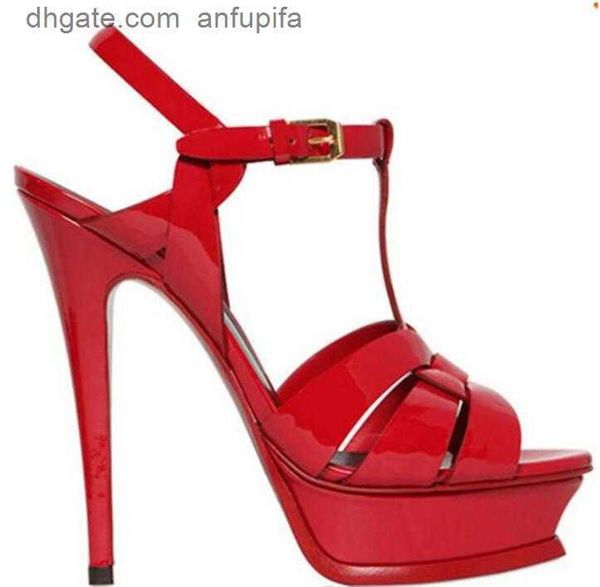 designer women's shoes stiletto tribute patents leather gladiator sandal platform high-heeled sandals woman buckle strap sandalias ysli, Black
designer women's shoes stiletto tribute patents leather gladiator sandal platform high-heeled sandals woman buckle strap sandalias ysli, Black
