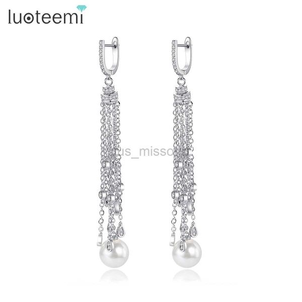 stud luoteemi korean fashion waterdrop tassel cz pendant chandelier dangle earring for women luxury bridal imitation pearl jewelry j230529, Golden;silver
stud luoteemi korean fashion waterdrop tassel cz pendant chandelier dangle earring for women luxury bridal imitation pearl jewelry j230529, Golden;silver