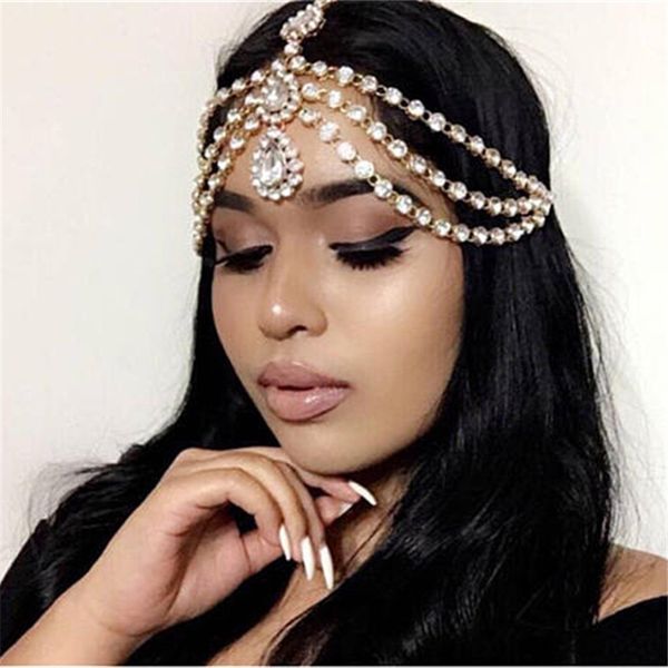 emerald water drop pendant forehead chain headband bohemian elegant fashion multi-layer rhinestone head chain hair dance party performance a, Silver
emerald water drop pendant forehead chain headband bohemian elegant fashion multi-layer rhinestone head chain hair dance party performance a, Silver