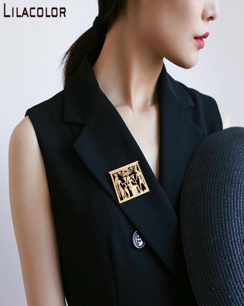 pins brooches lilacolor vintage egypt portrait metal brooch geometric gold color for women pin accessories fashion gift party jew42201969, Gray
pins brooches lilacolor vintage egypt portrait metal brooch geometric gold color for women pin accessories fashion gift party jew42201969, Gray