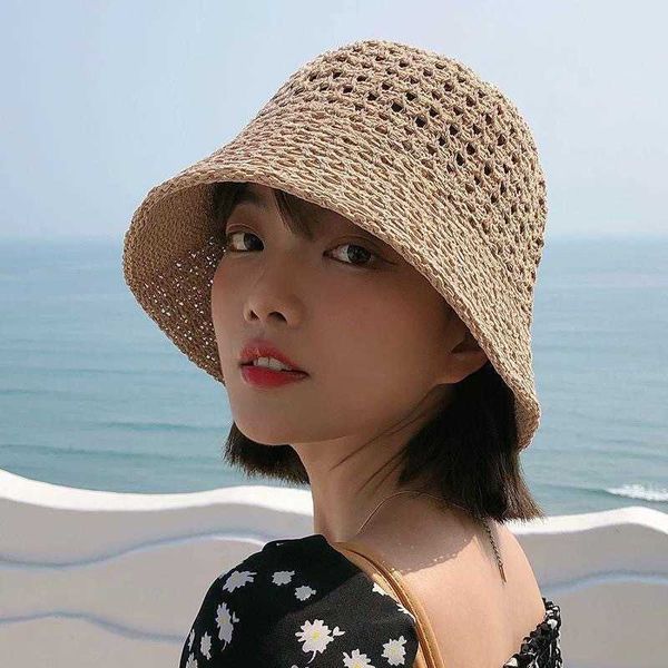 wide brim hats 2023 summer sunscreen hat women's net red ins korean bucket hat hollow out fisherman basin hat outdoor knitted sun shiel, Blue;gray
wide brim hats 2023 summer sunscreen hat women's net red ins korean bucket hat hollow out fisherman basin hat outdoor knitted sun shiel, Blue;gray