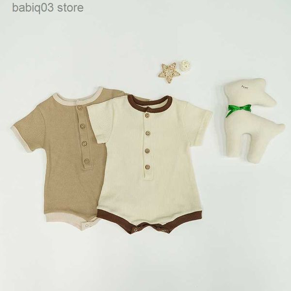 rompers 2022 baby summer clothing newborn neutral baby boy girl cotton romper playsuit cotton waffle jumpsuit infant clothes overalls t23052, Blue
rompers 2022 baby summer clothing newborn neutral baby boy girl cotton romper playsuit cotton waffle jumpsuit infant clothes overalls t23052, Blue