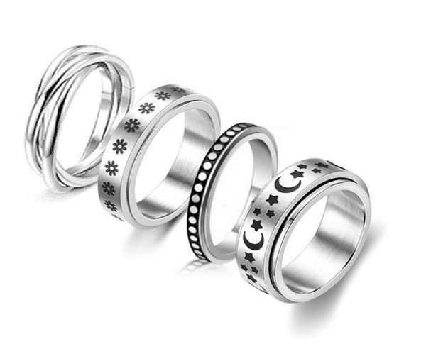 fidget rings for anxiety jewelry stainless steel spinner ring antianxiety spinning moon star cool stress relieveing man and women9531040, Red;brown
fidget rings for anxiety jewelry stainless steel spinner ring antianxiety spinning moon star cool stress relieveing man and women9531040, Red;brown
