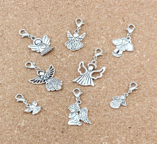 80pcs mixed angel floating lobster clasps religion charm beads for jewelry making bracelet necklace findings 8 styles a501b1934557, Bronze;silver
80pcs mixed angel floating lobster clasps religion charm beads for jewelry making bracelet necklace findings 8 styles a501b1934557, Bronze;silver