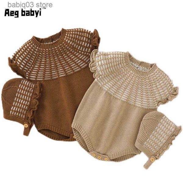 rompers baby clothes newborn boys girls bodysuits cute ruffles sleeveless knitted jumpsuits+ hats 2pcs sets autumn infant kids clothing t230, Blue
rompers baby clothes newborn boys girls bodysuits cute ruffles sleeveless knitted jumpsuits+ hats 2pcs sets autumn infant kids clothing t230, Blue