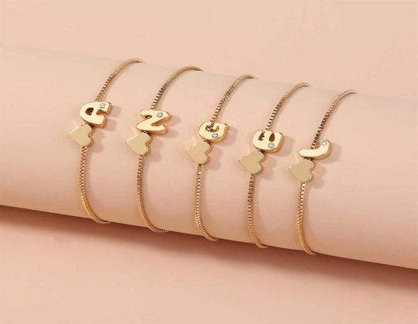 fashion girls gold color 26 az letter name heart bracelet bangle initial alphabet charms box chain bracelets for women gifts x0702342042, Golden;silver
fashion girls gold color 26 az letter name heart bracelet bangle initial alphabet charms box chain bracelets for women gifts x0702342042, Golden;silver