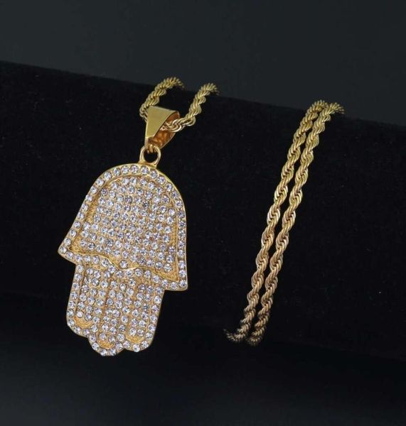 hip hop hand of fatima pendant necklaces for men diamonds hamsa amulet luxury necklace stainless steel cuban chains religion jewel6906961, Silver
hip hop hand of fatima pendant necklaces for men diamonds hamsa amulet luxury necklace stainless steel cuban chains religion jewel6906961, Silver
