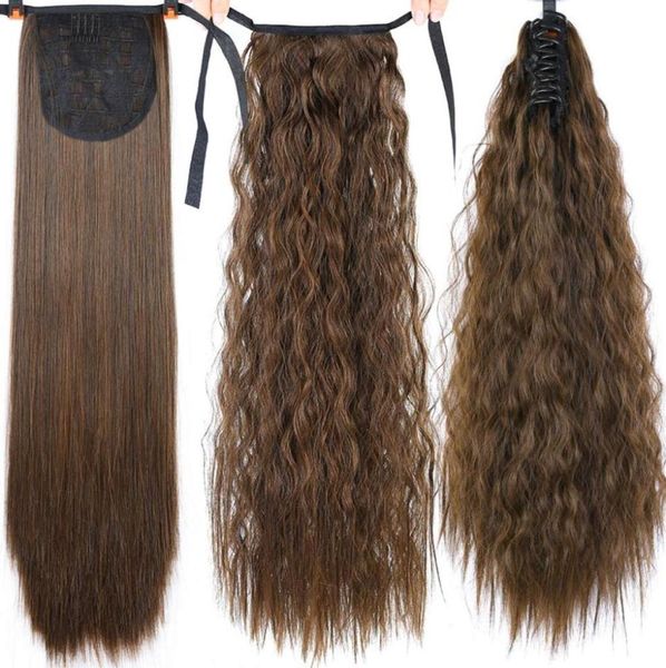 22quot long afro curly drawstring ponytail synthetic hairpiece pony tail hair piece for women fake bun clip in hair extension822497469718, Black
22quot long afro curly drawstring ponytail synthetic hairpiece pony tail hair piece for women fake bun clip in hair extension822497469718, Black