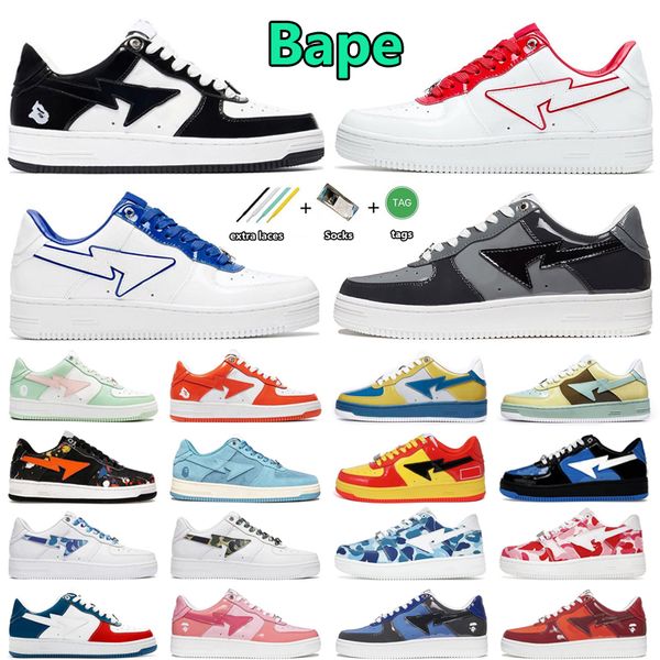 running shoes bapestas desiner womens mens sports sneakers france patent leather camo combo orange white blue red grey black green women men
running shoes bapestas desiner womens mens sports sneakers france patent leather camo combo orange white blue red grey black green women men