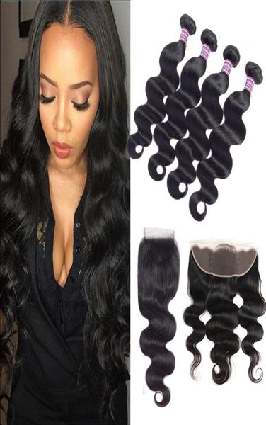 8a brazilian virgin body wave hair weaves 3 bundles with closure unprocessed virgin human hair bundle with lace frontal hair exten6162509, Black
8a brazilian virgin body wave hair weaves 3 bundles with closure unprocessed virgin human hair bundle with lace frontal hair exten6162509, Black