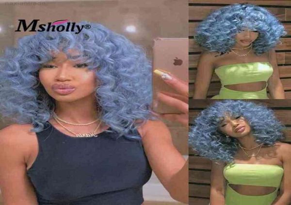 13x4 frontal with bangs pink blue front gluels curly hu hair brazilian transparent lace closure wigs1576677, Black
13x4 frontal with bangs pink blue front gluels curly hu hair brazilian transparent lace closure wigs1576677, Black