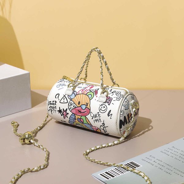 little bear graffiti cylinder bag 2023 new fashion trend women s handheld small round one shoulder cross body chain 230529
little bear graffiti cylinder bag 2023 new fashion trend women s handheld small round one shoulder cross body chain 230529