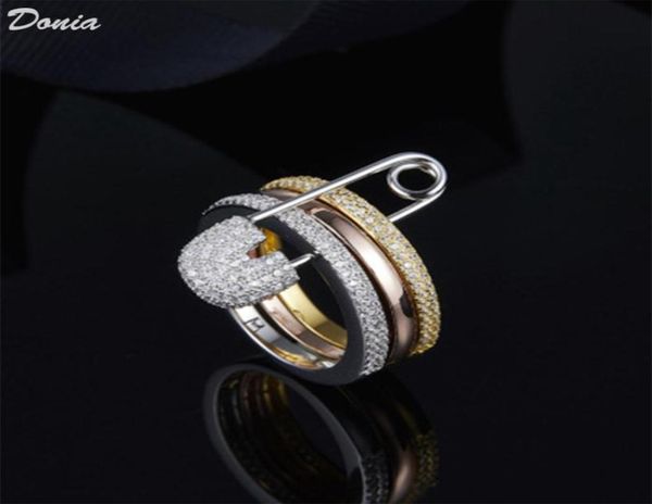 donia jewelry luxury ring exaggerated threering copper inlaid full of zircons european and american creative designer gifts8761310, Silver
donia jewelry luxury ring exaggerated threering copper inlaid full of zircons european and american creative designer gifts8761310, Silver