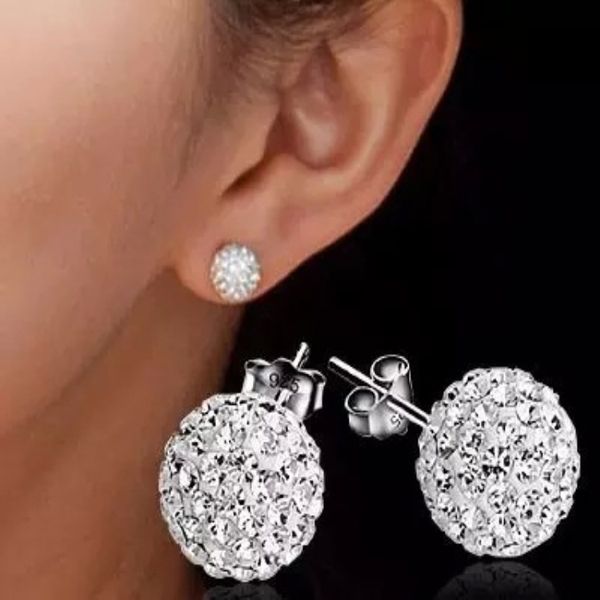 fashion women's stud eearrings designer classic zircon earrings s925 sterling silver shiny crystal earrings women fashion popular stud, Golden;silver
fashion women's stud eearrings designer classic zircon earrings s925 sterling silver shiny crystal earrings women fashion popular stud, Golden;silver