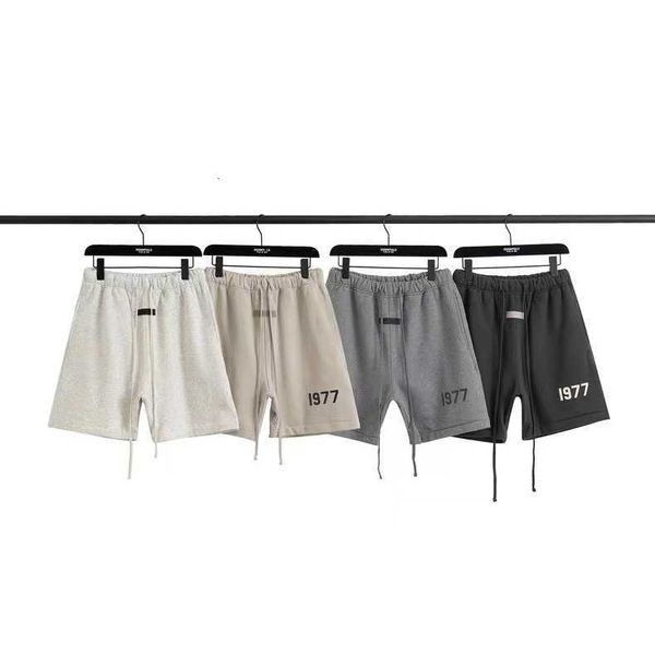 men's shorts fashion ess designer pants long cheng fog double thread ess 1977 american brand summer sports casual for men, White;black
men's shorts fashion ess designer pants long cheng fog double thread ess 1977 american brand summer sports casual for men, White;black