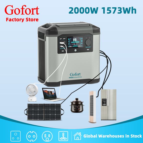 gofort solar energy system charging battery 2000 watt solar generator banks supply 2000w portable power station for outdoor
gofort solar energy system charging battery 2000 watt solar generator banks supply 2000w portable power station for outdoor