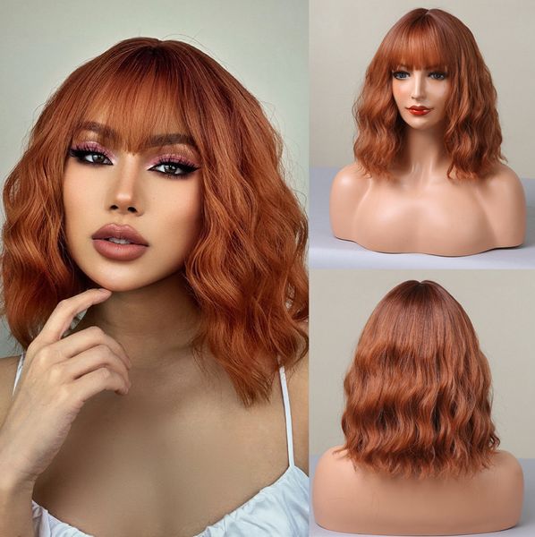 12 inch full length bangs, short curls synthetic fiber wigs and a wide variety of styles to choose from supporting customization, Black
12 inch full length bangs, short curls synthetic fiber wigs and a wide variety of styles to choose from supporting customization, Black