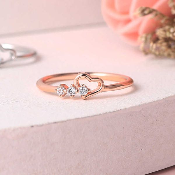band rings dainty ring for women jewellry simple cute heart cz rose gold color wedding bride gift fashion jewelry wholesale r210 aa230529, Silver
band rings dainty ring for women jewellry simple cute heart cz rose gold color wedding bride gift fashion jewelry wholesale r210 aa230529, Silver