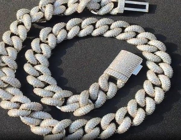 full diamond cuban link chain mens gold iced out chains necklace hip hop jewelry 14mm 3d fashion thick heavy necklace bracelet9885144, Silver
full diamond cuban link chain mens gold iced out chains necklace hip hop jewelry 14mm 3d fashion thick heavy necklace bracelet9885144, Silver