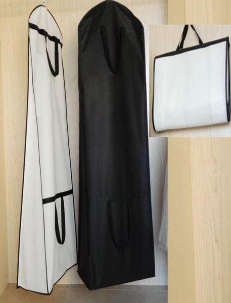 portable white black trim bridal wedding dress storage bags occassion garment cover thicken bag cover store storage dust coat 160c2139074
portable white black trim bridal wedding dress storage bags occassion garment cover thicken bag cover store storage dust coat 160c2139074