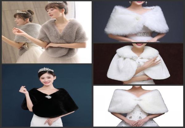 bridal warm fur shawl whiteblackgray wedding bolero wrap cape stole women jacket coat shrug for party dresses2266675, White
bridal warm fur shawl whiteblackgray wedding bolero wrap cape stole women jacket coat shrug for party dresses2266675, White