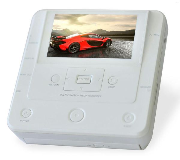 Image of 4.3 Inch Portable Dvd Media Recorder Voice Lcd Player With Vhs