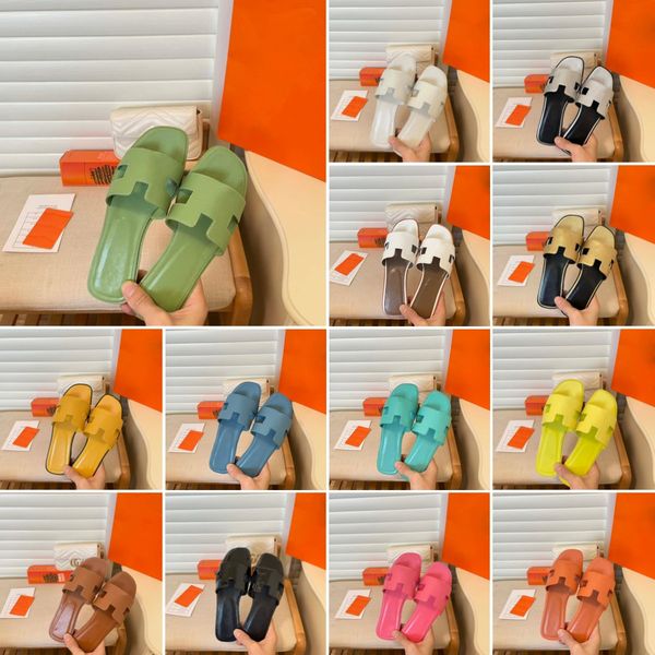 women oran sandal luxury designer sandals mules femmes h letter leather lady paris flat shoes white green summer beach casual slides, Black
women oran sandal luxury designer sandals mules femmes h letter leather lady paris flat shoes white green summer beach casual slides, Black